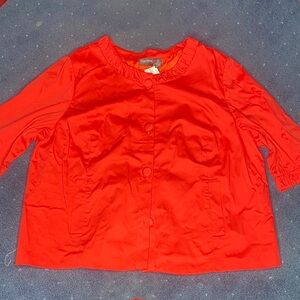 NWT Maggie Barnes Short Sleeve Jacket